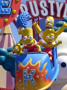 Simpsons é um dos melhores brinquedos na Universal